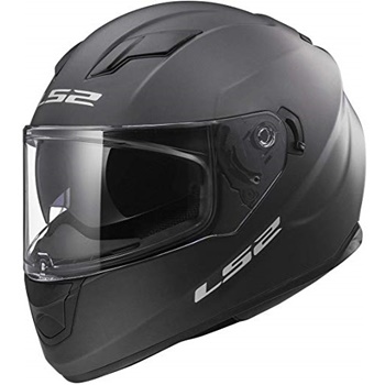 LS2 Stream Solid Full Face Motorcycle Helmet With Sunshield
