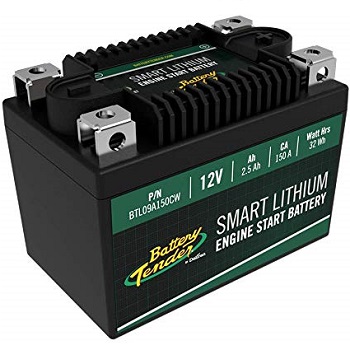 Battery Tender 2.5AH 150CA Lithium Engine Start Battery w/Smart BMS