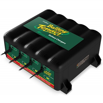 Battery Tender 4-Bank 12V, 1.25A Battery Charger