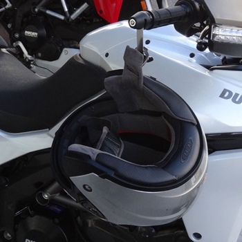 Motorcycle Anti Theft Helmet Lock Left Side For 650 Z 650(Bla DSO