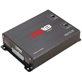 DS18 CANDY-MICRO4 - Amplifier in Black - Class D, 4 Channels