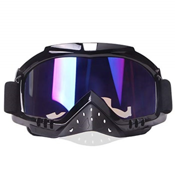 Dmeixs Motorcycle Goggles Motocross Goggles Anti Fog UV