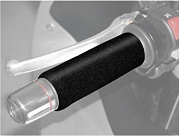 Grab On Grips Motorcycle Grip Cover, Black MC402