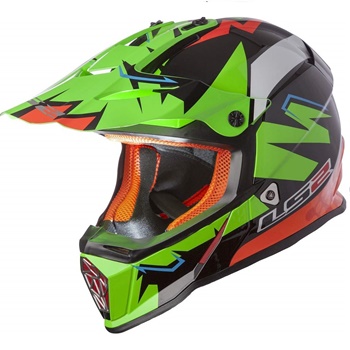 LS2 Helmets Fast-Explosive Off-Road MX Motorcycle Helmet