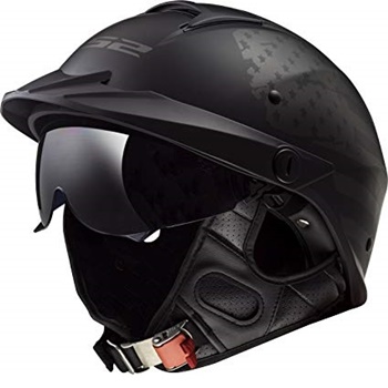 LS2 Helmets Rebellion Unisex-Adult Half Helmet