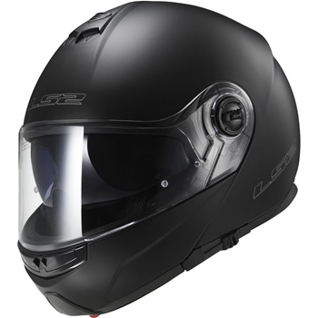 LS2 Helmets Strobe Solid Modular Motorcycle Helmet with Sunshield
