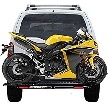 Moto-Tote MOTOTOTE Sport Bike Motorcycle Carrier Hitch Rack RAMP LED Light