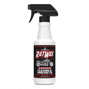 Rat Wax Motorcycle Matte Finish Detailer Spray Cleaner w/UV Protection