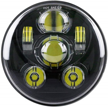 SUNPIE 5-3/4 5.75 LED Motorcycle Headlight