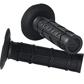 Scott Sports 233925-0001 Black Radial Full Waffle Motorcycle Grips