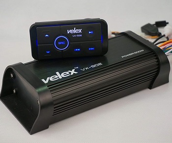 Velex Water Resistant Bluetooth 4 Channels Amplifier