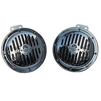Wolo (306-2T) Chrome Plated Super Horns